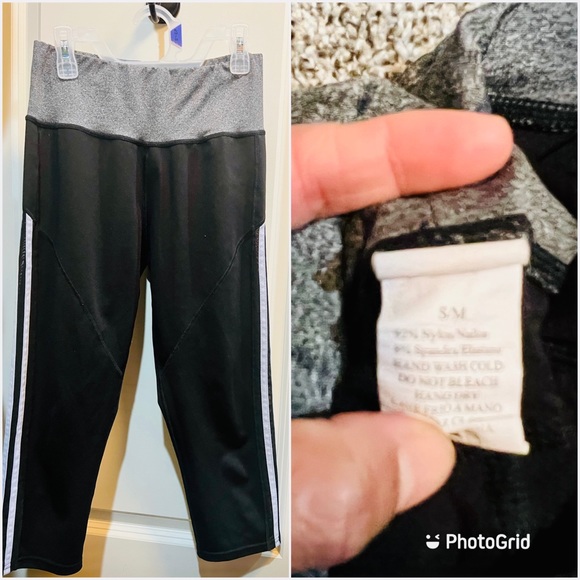 Branded Work Out leggings/ capri - Picture 4 of 4